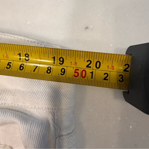 Lauren Ralph Lauren Women's White Eyelet Jeans Relaxed Taper Size 14 NWT $195 - Picture 11 of 14